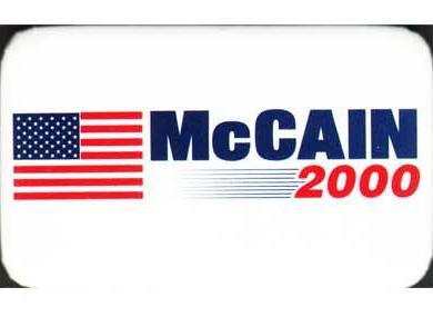 1 only Details about   McCain Palin Bumper Sticker *   size is 3.75" x 7.5" 