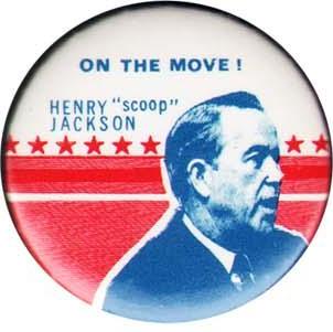 Henry "Scoop" Jackson 1" Presidential Tab 
