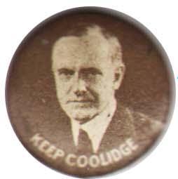 1924 COOLIDGE DAWES PRESIDENTIAL  CAMPAIGN PINBACK 