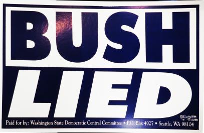 1988 Bush Quayle Campaign Poster