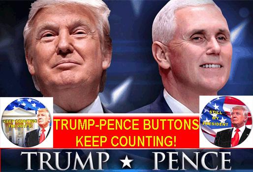 Click Here for Donald Trump - Pence 2020 Campaign Buttons