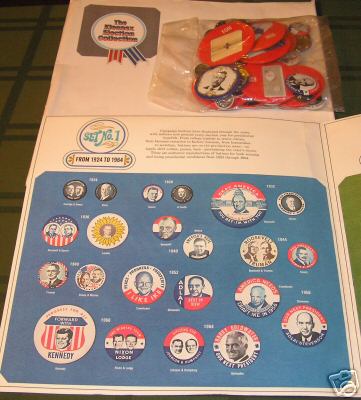 Political Button Collecting and Reproductions